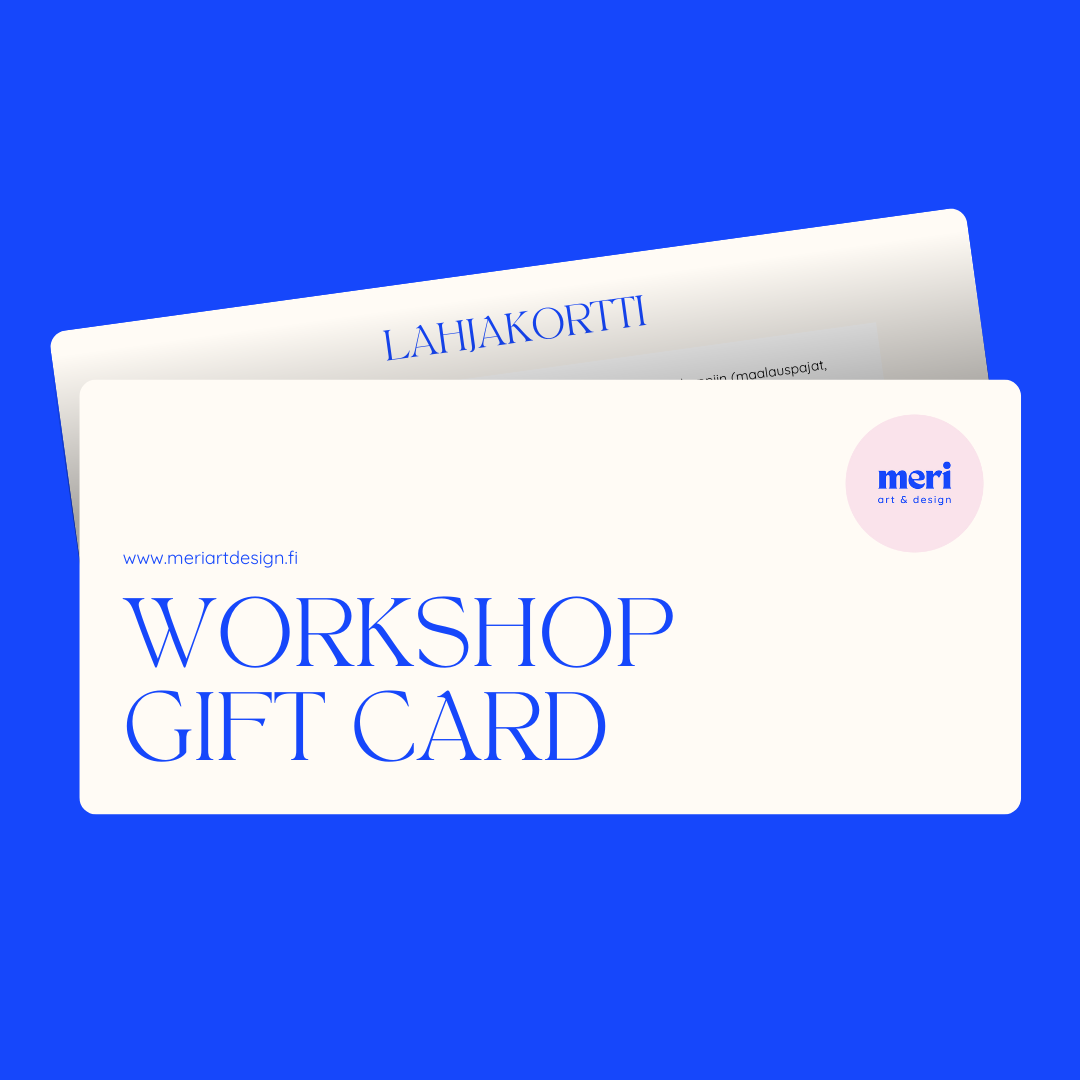 Workshop lahjakortti